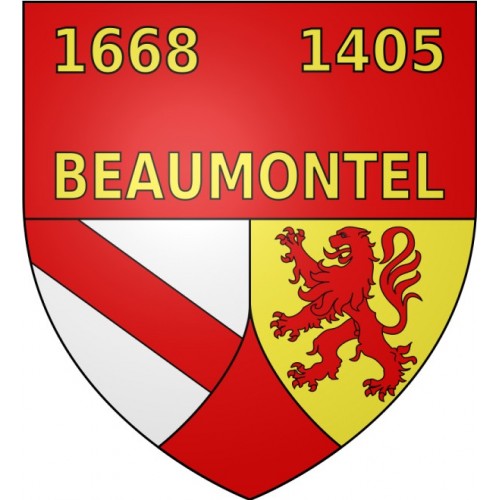 Stickers coat of arms Bazas adhesive sticker