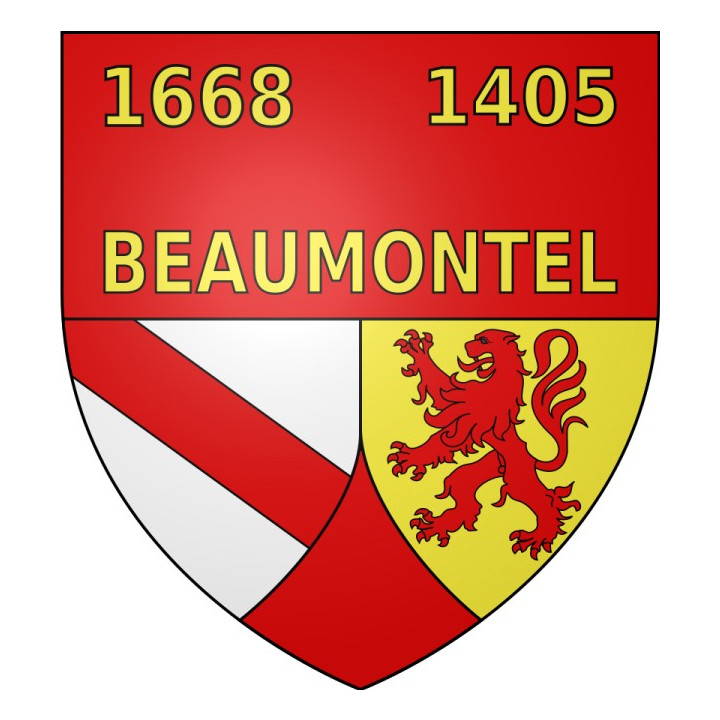Stickers coat of arms Bazas adhesive sticker