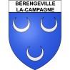 Bérengeville-la-Campagne 27 ville Stickers blason autocollant adhésif