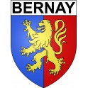 Stickers coat of arms Bazas adhesive sticker