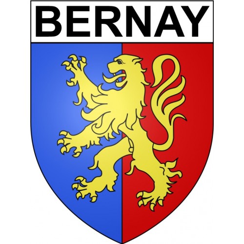 Stickers coat of arms Bazas adhesive sticker