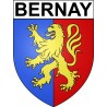 Stickers coat of arms Bazas adhesive sticker