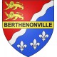 Berthenonville 27 ville Stickers blason autocollant adhésif