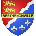 Berthenonville 27 ville Stickers blason autocollant adhésif