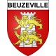 Stickers coat of arms Bazas adhesive sticker