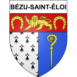 Stickers coat of arms Bazas adhesive sticker