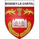 Boissey-le-Châtel 27 ville Stickers blason autocollant adhésif
