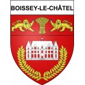 Boissey-le-Châtel 27 ville Stickers blason autocollant adhésif