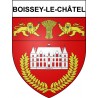 Boissey-le-Châtel 27 ville Stickers blason autocollant adhésif