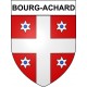 Stickers coat of arms Bazas adhesive sticker