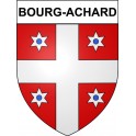 Bourg-Achard 27 ville Stickers blason autocollant adhésif