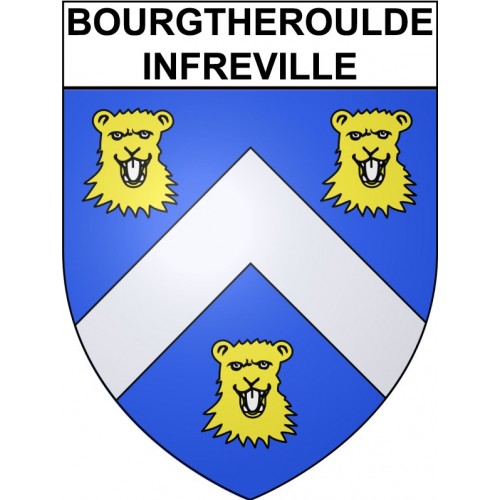 Stickers coat of arms Bazas adhesive sticker