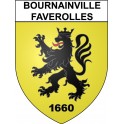 Stickers coat of arms Bazas adhesive sticker