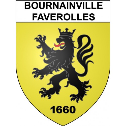 Stickers coat of arms Bazas adhesive sticker
