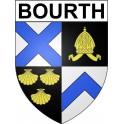 Stickers coat of arms Bazas adhesive sticker