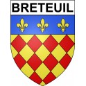 Stickers coat of arms Bazas adhesive sticker