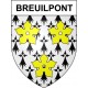 Stickers coat of arms Bazas adhesive sticker