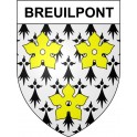 Stickers coat of arms Bazas adhesive sticker