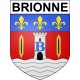 Stickers coat of arms Bazas adhesive sticker