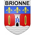 Stickers coat of arms Bazas adhesive sticker