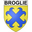 Stickers coat of arms Bazas adhesive sticker