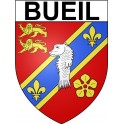 Stickers coat of arms Bazas adhesive sticker