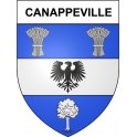 Stickers coat of arms Bazas adhesive sticker