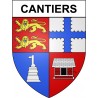Cantiers 27 ville Stickers blason autocollant adhésif