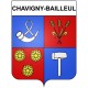 Chavigny-Bailleul 27 ville Stickers blason autocollant adhésif