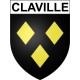 Stickers coat of arms Bazas adhesive sticker