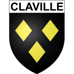 Stickers coat of arms Bazas adhesive sticker
