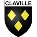 Stickers coat of arms Bazas adhesive sticker