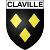 Stickers coat of arms Bazas adhesive sticker