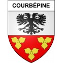 Stickers coat of arms Bazas adhesive sticker