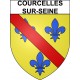 Stickers coat of arms Bazas adhesive sticker
