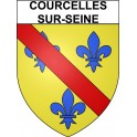 Stickers coat of arms Bazas adhesive sticker