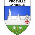 Stickers coat of arms Bazas adhesive sticker