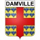 Stickers coat of arms Bazas adhesive sticker