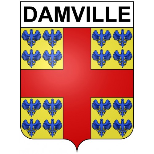 Stickers coat of arms Bazas adhesive sticker