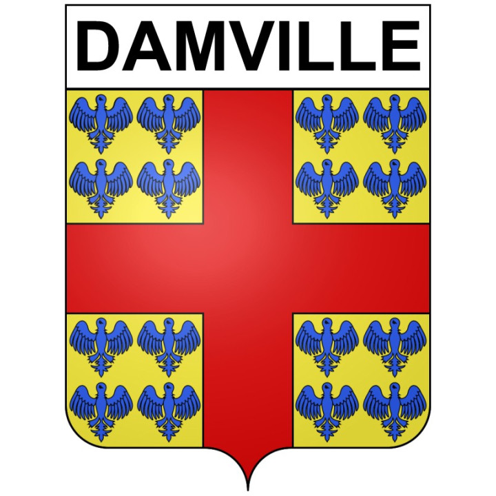 Stickers coat of arms Bazas adhesive sticker