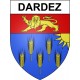 Stickers coat of arms Bazas adhesive sticker