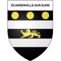 écardenville-sur-Eure 27 ville Stickers blason autocollant adhésif