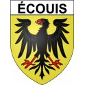 Stickers coat of arms Bazas adhesive sticker