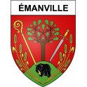 Stickers coat of arms Bazas adhesive sticker