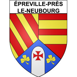 épreville-près-le-Neubourg 27 ville Stickers blason autocollant adhésif