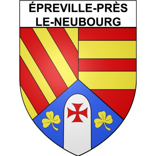 épreville-près-le-Neubourg 27 ville Stickers blason autocollant adhésif