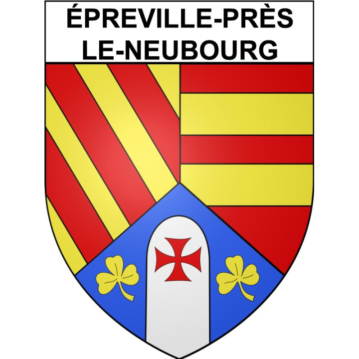 épreville-près-le-Neubourg 27 ville Stickers blason autocollant adhésif