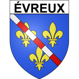 évreux 27 ville Stickers blason autocollant adhésif
