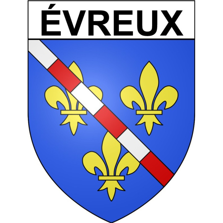 Stickers coat of arms Bazas adhesive sticker