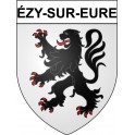 Ézy-sur-Eure 27 ville Stickers blason autocollant adhésif